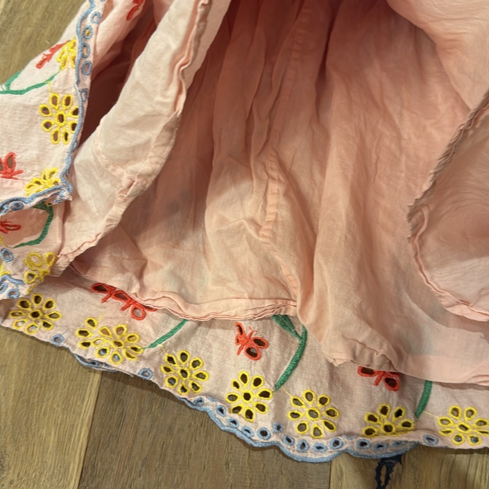 Mini Boden Broderie Twirly Dress 8-9Y - Picture 6 of 8